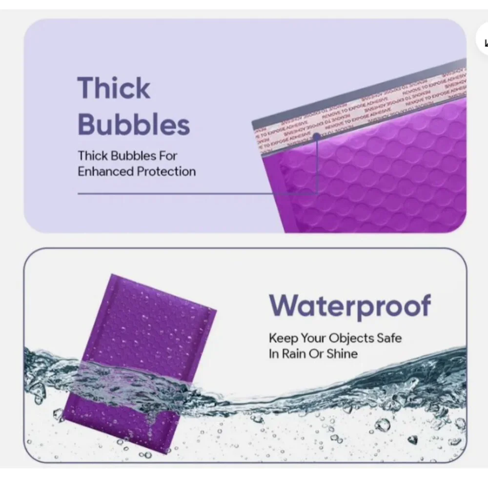 Poly‎ Bubble Mailers Padded 25 Envelopes 6X10